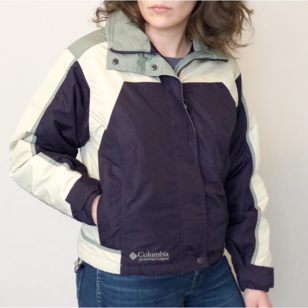 Columbia Short Colorblock Jacket Size M